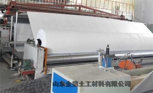 單毛面復合防水板1.5mm厚美標浮動(dòng)膜-400g聚丙針刺短纖土工布+新干縣