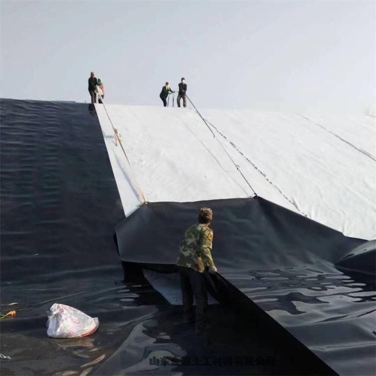 渠道防滲襯鋪設靈活適應地形GH-2S環(huán)保浮動(dòng)膜1.5厚