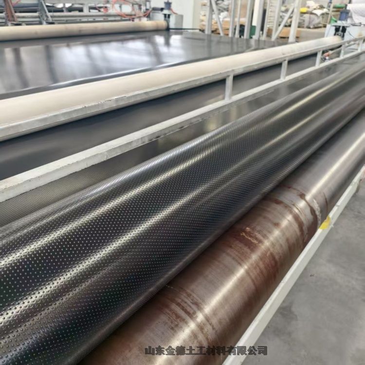 優(yōu)異抗穿刺性新料HDPE黑膜1.2mm厚 加筋土結構隔離